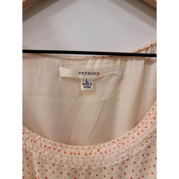 Max Studio Red Polka Dot Dress with Ruffle Details - Picture 5 of 9